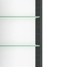 Badmöbel-Set >Arezzo< (3-tlg.) in Rauchsilber / graphit