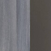 Badmöbel-Set >Arezzo< (3-tlg.) in Rauchsilber / graphit