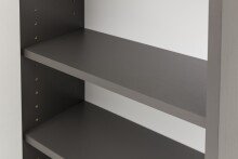 Badmöbel-Set >Arezzo< (5-tlg.) in Rauchsilber / Graphit