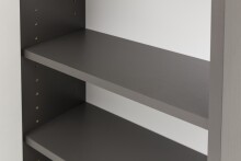 Badmöbel-Set >Arezzo< (5-tlg.) in Rauchsilber / Graphit