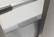 Badmöbel-Set >Arezzo< (5-tlg.) in Rauchsilber / Graphit