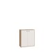 Kommode >KENDRAY< in Mauvelle Eiche Dekor / Sand - 83,7x98,3x34,9cm (BxHxT)