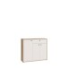 Kommode >KENDRAY< in Mauvelle Eiche Dekor / Sand - 113,4x98,3x34,9cm (BxHxT)