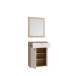 Garderoben-Set >KENDRAY< (2er-Set) in Eiche Dekor / Sand - 73,7x200x34,9 (BxHxT)