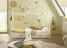 Kinderbett >Sora< (3-teilig) inkl....