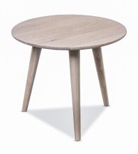 Beistelltisch >Oslo< in bianco, Wildeiche - 35x45cm...