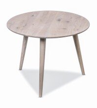 Beistelltisch >Oslo< in bianco, Wildeiche - 45x60cm...