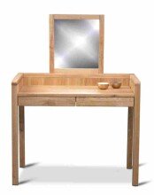 Schminktisch >Riga< in Wildeiche, Massivholz,...