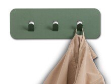 Garderobenleiste >Tilly< in grün, Metall  -...