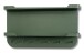 Wandgarderobe >Jil< in grün, Metall - 70x40x12cm (BxHxT)