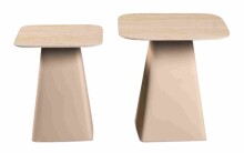 Satztisch >Lissi< (2er-Set) in cremeweiß,...