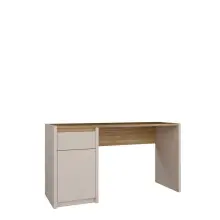 Schreibtisch >SQUERE< in Mauvella Eiche Dekor /...