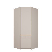 Eckkleiderschrank >SQUERE< Mauvella Eiche Dekor /...