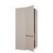 Eckkleiderschrank >SQUERE< Mauvella Eiche Dekor / Sand - 88,5x197,4x88,5 (BxHxT)
