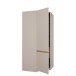 Eckkleiderschrank >SQUERE< Mauvella Eiche Dekor / Sand - 88,5x197,4x88,5 (BxHxT)