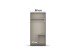 Drehtürenschrank >Butte< in Eiche Artisan Dekor / grau - 91x197x55 (BxHxT)