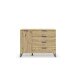 Kombikommode >Aditio Box< in Eiche Artisan Dekor - 120x92x44 (BxHxT)
