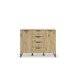 Kombikommode >Aditio Box< in Eiche Artisan Dekor - 120x92x44 (BxHxT)