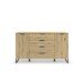 Sideboard >Aditio Box< in Eiche Artisan Dekor, Holzwerkstoff - 160x92x44 (BxHxT)