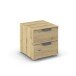 Nachtkommode >Aditio Box< in Eiche Artisan Dekor - 40x42x42 (BxHxT)