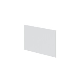 Klapptisch >Wandklapptisch< in Artik Weiß, Holzwerkstoff - 78x21x50cm (BxHxT)