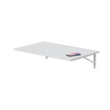 Klapptisch >Wandklapptisch< in Artik Weiß, Holzwerkstoff - 78x21x50cm (BxHxT)