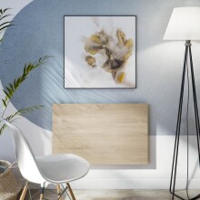 Klapptisch >Wandklapptisch< in Canadian Eiche Dekor - 78x21x50 (BxHxT)