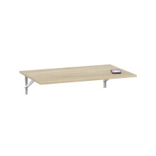 Klapptisch >Wandklapptisch< in Canadian Eiche Dekor - 78x21x50 (BxHxT)