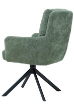 Armlehnstuhl >Yukon< (2er-Set)  Drehfunktion, Federkern, olive - 60x94x66cm (BxHxT)