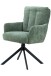Armlehnstuhl >Yukon< (2er-Set)  Drehfunktion, Federkern, olive - 60x94x66cm (BxHxT)