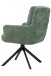 Armlehnstuhl >Yukon< (2er-Set)  Drehfunktion, Federkern, olive - 60x94x66cm (BxHxT)