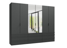 Falttürenschrank >OXFORD< Schubladen, in...