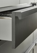 Falttürenschrank >OXFORD< in GRAPHIT - 100x236x58cm (BxHxT)