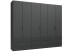 Falttürenschrank >OXFORD< in GRAPHIT - 300x236x58cm (BxHxT)