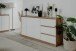 Sideboard >Lindenau< in Dekor Artisan Eiche/weiß hochglanz - 178x88x40 (BxHxT)