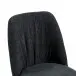 Esszimmerstuhl >Norela< (2er-Set) in anthrazit/schwarz Chenille-Optik - 47x83x56 (BxHxT)