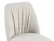 Esszimmerstuhl >Norela< (2er-Set) in creme/schwarz Chenille-Optik - 47x83x56 (BxHxT)