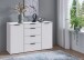 Sideboard >OXFORD< in WEISS - 135x84x41cm (BxHxT)