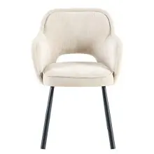 Esszimmerstuhl >Lomvik< (2er-Set) in creme/schwarz...
