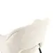 Esszimmerstuhl >Lomvik< (2er-Set) in creme/schwarz Chenille-Optik - 58x87x60 (BxHxT)