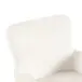 Armlehnstuhl >Molivo< (2er-Set) in creme/schwarz Chenille-Optik - 58x84x64 (BxHxT)