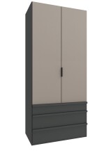 Falttürenschrank >OXFORD< in Türen...