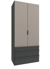 Falttürenschrank >OXFORD< in Türen...