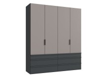 Falttürenschrank >OXFORD< in Türen...