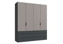 Falttürenschrank >OXFORD< in Türen...