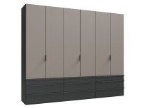 Falttürenschrank >OXFORD< in Türen...