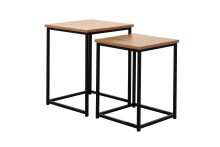 Satztisch >Trelleborg< (2er-Set) Artisan / schwarz...