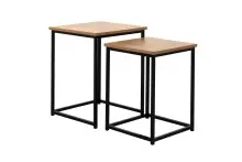 Satztisch >Trelleborg< (2er-Set) Artisan / schwarz...