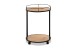 Servierwagen >Trelleborg< in Dekor Artisan Eiche / schwarz - 68x44 (HxD)