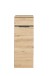 Aktenschrank >Memphis< in Artisan Eiche Dekor / Graphit - 45x122x38 (BxHxT)